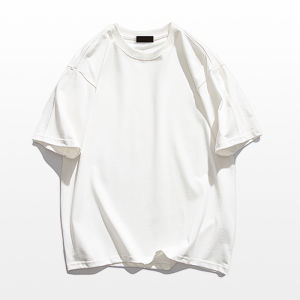 NFV เสื้อยืดคอกลมแขนสั้น🌟สไตล์วินเทจล้างฟอก แนวสตรีทแฟชั่น ผ้าแห้งเร็ว ทรงหลวม ใส่สบาย ไม่ต้องรีด YG1111