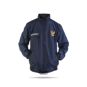 Jaket WP Garuda Indonesia Waterproof Full Bordir  [Navy] [Hitam] [Army]