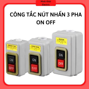 Công Tắc Nút Nhấn 3 Pha On Off công tắc nút nhấn nguồn công tắc nút nhấn nguồn 3 pha hộp điều khiển 2 nút on off công tắc điều khiển on off nút nhấn điện 3 pha hộp điều khiển 2 nút nhất công tắc nguồn nhấn giữ on off