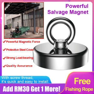 Salvage Magnet Fishing Magnet/Outdoor/Industrial/Strong Magnetic Tool Detachable/Durable/Heat Resistant/For Adult & Repair