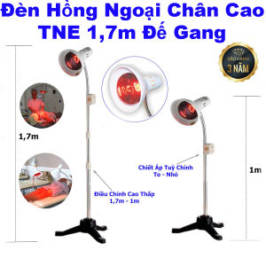 Đèn Hồng Ngoại Đèn Gù Chân Cao Đế Gang 17 TNE Có Triết Áp