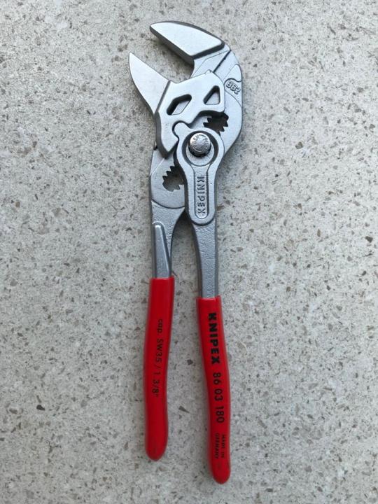 Knipex Plier Wrench 86 03 180 Lazada