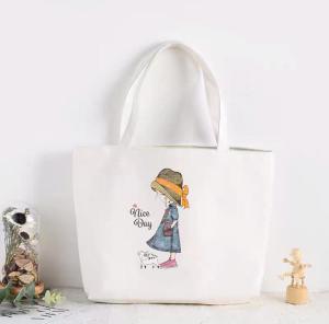 {Ready Stock} Japanese Fashion Totebag Student Canvas Eco Tuition Tote Bag Handbag/ Bag kasual/ Shopping Bag / Large Capacity Shoulder Bag学生帆布补习袋/环保袋/布袋包/购物袋