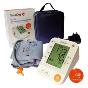 Onemed TensiOne 1A Tensimeter Dengan Suara Digital Alat Ukur Tekanan Darah + Adaptor