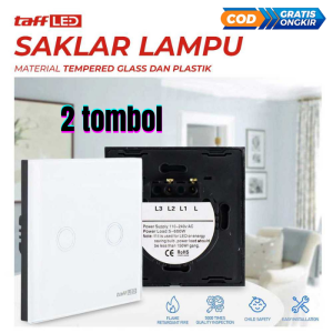 TaffLED Saklar Lampu Luxury Touch LED Light Panel - AO-001