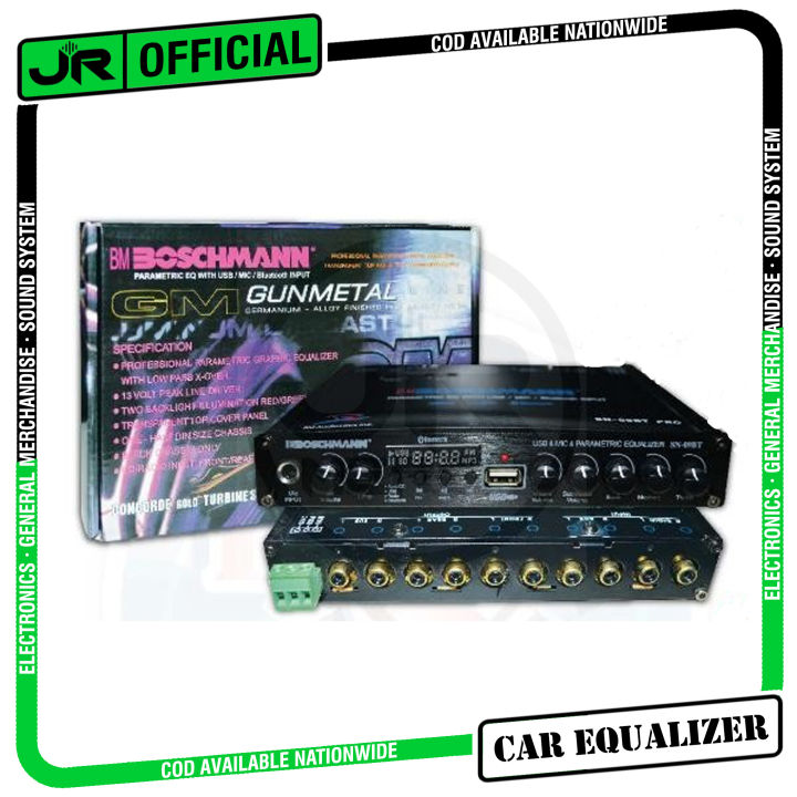 Boschmann Parametric Equalizer w/ Bluetooth (SN09BT PRO) Lazada PH
