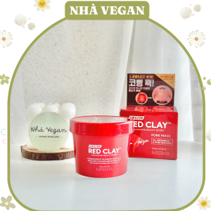 MẶT NẠ ĐẤT SÉT SE KHÍT LỖ CHÂN LÔNG MISSHA AMAZON RED CLAY PORE MASK 110ML
