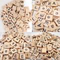 Dolity 100 Pieces Number Tiles Black Letters Blocks For Crafts Kids. 