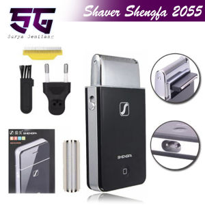 Alat Cukur Kumis Cas Shengfa 2055 /Cukuran Janggut Shaver Trimmer Grooming Charger