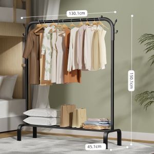 ราวตากผ้า ราวแขวนผ้าบาร์คู่ ที่ตากผ้าแบบมินิมอล