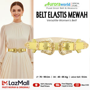 AURORAWORLD Belt Mewah Premium Ikat Pinggang Elegan Wanita Gesper Obi Belt Obi Sabuk Wanita