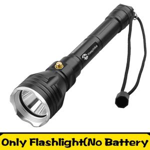 JF 3200LM 10W L2 Underwater 100M Waterproof Flashlight Amphibious II Diving Flashlight with Yellow & White Lights 90 Days Warranty