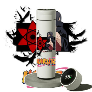 Anime two-dimensional water cup NARUTO vacuum flask Uchiha Itachi 304 stainless steel smart male and female student Birthday gift
