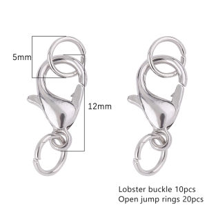 10pcs/lô mạ vàng hợp kim kẹp tôm hùm vòng nhảy cho Vòng đeo tay Vòng Cổ Chuỗi tự làm làm đồ trang sức phát hiện Nguồn cung cấp