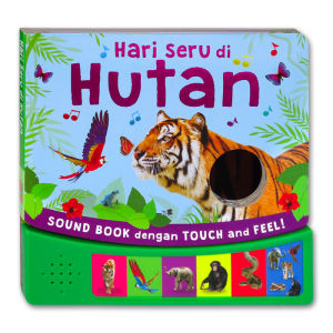 Hari Seru di Hutan Sound Book dengan touch and feel (6 sounds)