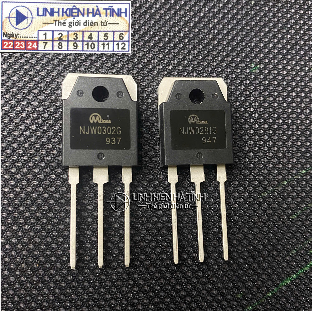 C��p Sò Công Suất Âm Thanh NJW0281G-NJW0302G mới hãng Minos