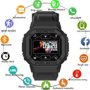 2022 FD69S Sports HD Bluetooth 5.0 Call Smart Watch Men Women Fitness Tracker Watch Heart Rate Monitor Blood Pressure SmartWatch for Android IOS