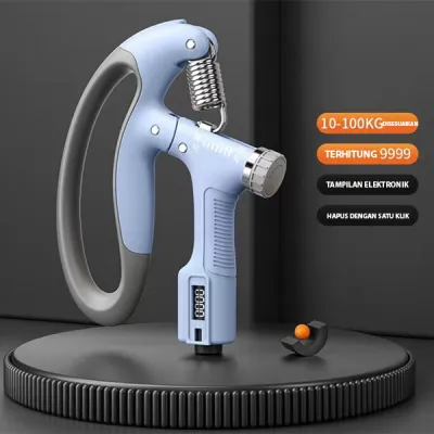 WARS Handgrip Alat Bantu Olahraga Tangan Adjustable Counter 10 - 100 Kg