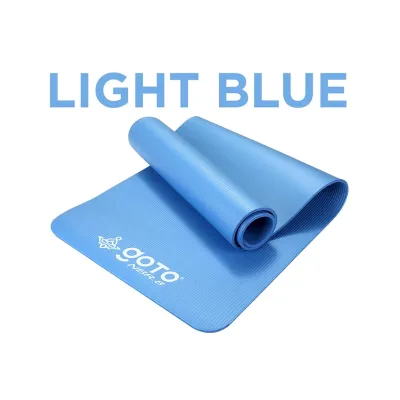 Goto NBR Yoga Mat 8mm Matras Olahraga Alas Senam Gym Tebal Anti Slip