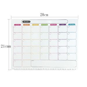 แผ่นไวท์บอร์ดแม่เหล็กติดตู้เย็น ไวท์บอร์ดแม่เหล็ก กระดานไวท์บอร์ด แผ่นแม่เหล็กติดตู้เย็น ติดตู้เย็น เตือนความจำ เขียนโน้ต ตารางรายเดือน แม่เหล็กติดตู้เย็นเขียนแล้วลบได้