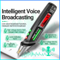 COD ANENG Test Pen Digital Multimeter Voice Broadcast VC1019 / Obeng tespen listrik paling bagus kuat cek kabel putus tes pen bunyi canggih multifungsi pendeteksi / alat deteksi kabel listrik putus / tespen listrik cek kabel putus bunyi. 