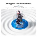 (YERF) 3D Fan Hologram Projector Desktop LED Sign Holographic Lamp Player Remote Display Support Images and Video Suitable for Placing on Desks, Restaurants, Homes, Etc. to Increase the Fun. 
