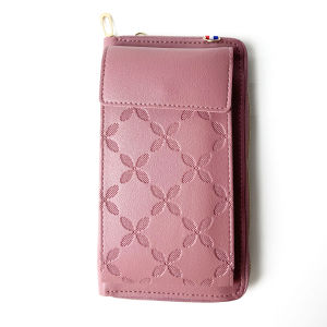 New waterproof womens wallet with touch screen mobile phone crossbody bag mobile phone wallet