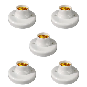 E27 Screw Light Socket Adapters Compatible 110V to 220V Systems Multiple Bulb Types Including LED Lights