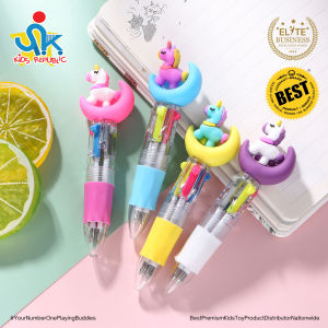 (1PC) Assorted Kawaii 4in1 Mini Multifunctional School Supplies Stationery Ballpen