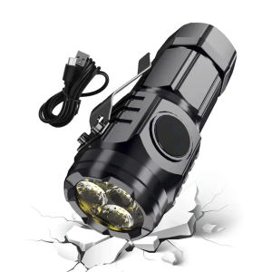 HP-01 Rechargeable LED flashlight for camping waterproof compact drop-proof 5 modes