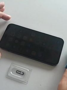 Privacy WebCam Cover Front Phone Cover For iPhone XS XR X 11 12 13 14 15 Pro Max Camera Case