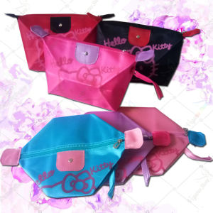Tas Makeup Kosmetik Hello Kitty Sablon - Dompet Make Up Hello Kitty - Vegasus Store(COD)