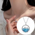 Ladamas Kalung Titanium Liontin Ikan Lumba-Lumba Imut Dan Mewah Beriklau KT48. 
