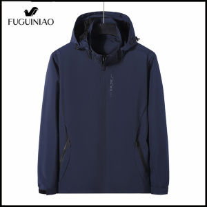 FUGUINIAO Lightweight Sports Jacket Mountaineering Sports Jacket Casual Sunscreen Windproof Jacket