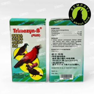 SEMPATI Trimezyn B (Plus) Obat Burung Sakit Sesak Nafas Muka Bengkak Hidung Berlendir OBTPPM