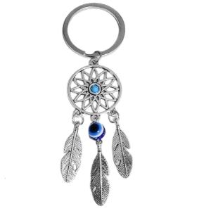 Dreamcatcher Keychain nghệ thuật Móc treo chìa khóa phong cách Đồ treo trang trí chìa khóa chìa khóa độc lạ Phụ kiện phù hợp cho xe hơi và chìa khóa