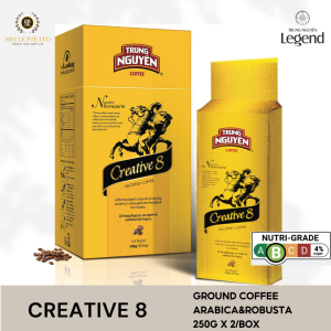 Trung Nguyen Coffee LEGEND Creative 8 Ground Coffee with Fine Arabicas 250 g/ bar