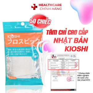 [Combo15] Tăm Chỉ Nha Khoa Kioshi Nhật Bản Cao Cấp Gói 50 Chiếc Vệ Sinh Răng Miệng Sạch Mảng Bám