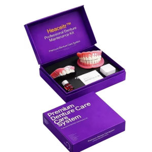 Dentist Recommended Denture Set / Comprehensive Cleaning Care / Dental Health Maintenance / Daily Use For Adults