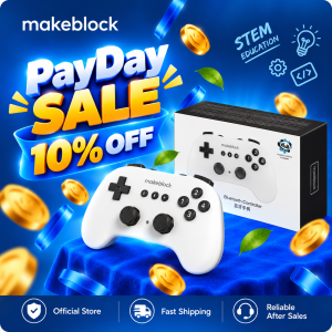 Makeblock Bluetooth Controller V1 (10 Languages) | Joystick Console STEM Educational Toys for Kids mBot2 Add-on Accessories STEM