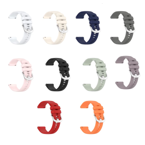 Quick Release Silicone Band Not Slip Surfaces Ergonomic Shape Watch Straps Simple Installation for Smartwatch 5/6