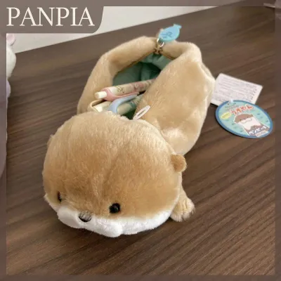 PANPIA กล่องดินสอตุ๊กตาสัตว์น้อยน่ารักกระเป๋าปากกาตุ๊กตาสัตว์การ์ตูนอุปกรณ์เครื่องเขียนที่เก็บดินสอตุ๊กตา