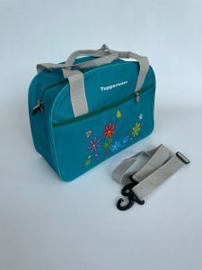 kitbag mini flowers Tupperware (zipper bunga es)// tas piknik