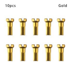 MUMU 10/20/50pcs 6 Colors 14mm Bike Cycling Spokes Nipples Multicolor Wheel Spoke Nipples Bicycle Wheel Accessories