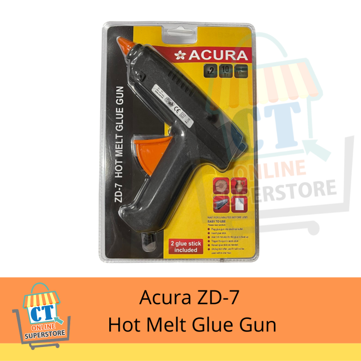 Acura ZD7 Hot Melt Glue Gun (Big) Lazada PH