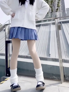 Womens Leg Warmers Ribbed Knitted Foot Warm Socks Cute Long Boot Socks Autumn Winter Lolita-Socks for Party Club Sports