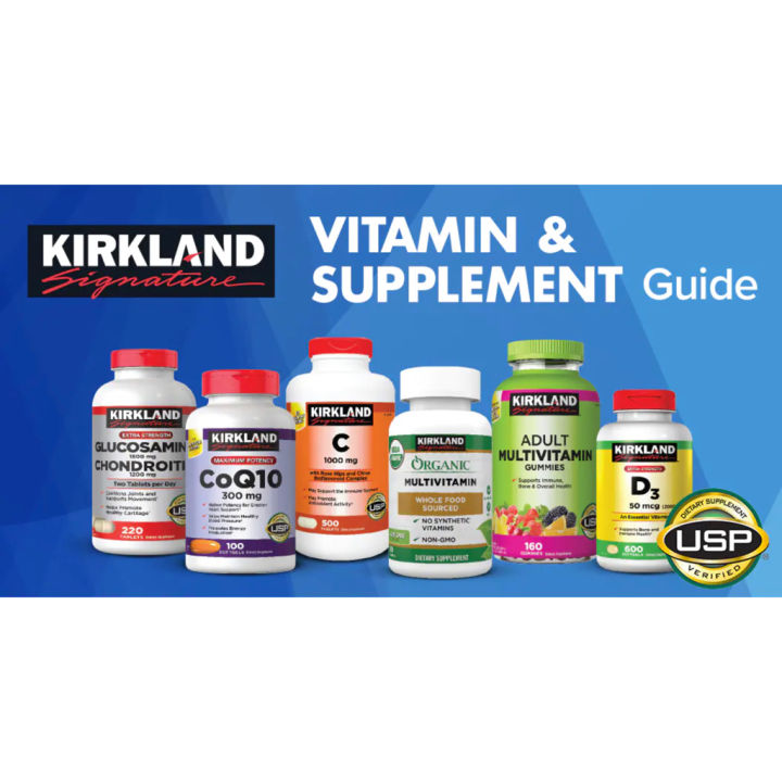 พร้อมส่ง ของแท้ Kirkland Vitamin วิตามิน | Lazada.co.th