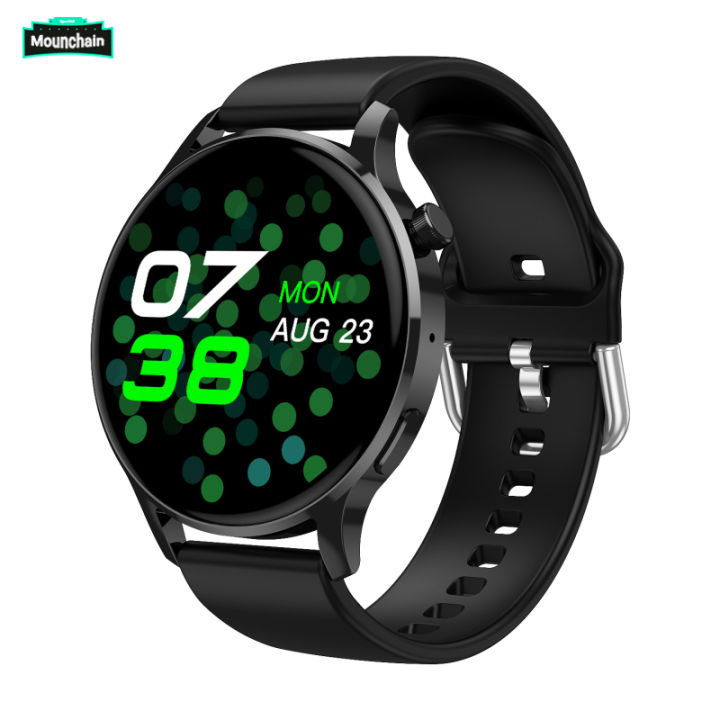 Smart Watch 1.30 Inch Screen Smartwatch Heart Rate Blood Pressure Blood Oxygen Monitor Activity Trackers Offline Payment