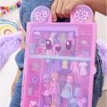 Polly Pocket Stylin Safari Fashion Collection  Barbie ตุ๊กตาพอลลี่ พ็อกเก็ต รุ่นซาฟารีคอลเลกชัน. 