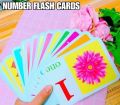 BABA Alphabet ABC Letter and Numbers Flash Cards Set for Baby Toddler Preschool Kids Early Educational Learning Materials. 